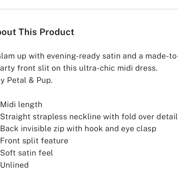 Petal & Pump Vienna Strapless Midi Holiday Dress, Christmas, Berry size 10 - Picture 5 of 6